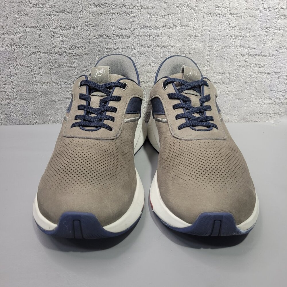 Johnston & Murphy Reactivate U-Throat Mens Size US 10M Brown Navy Sneakers Shoes - Picture 4 of 12